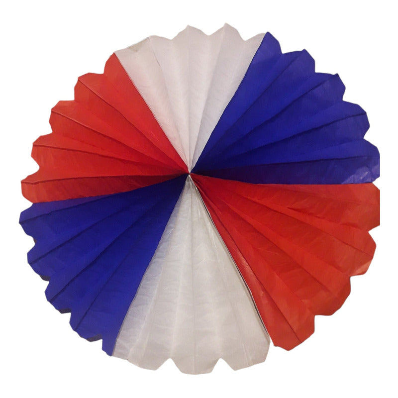 Adorno Fiestras Patrias Abanico 60 Cm