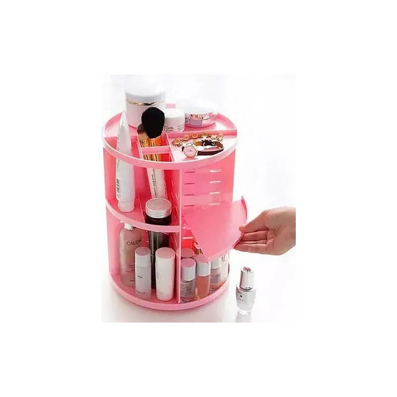 Organizador De Maquillaje Cosmetiquero Giratorio 360°