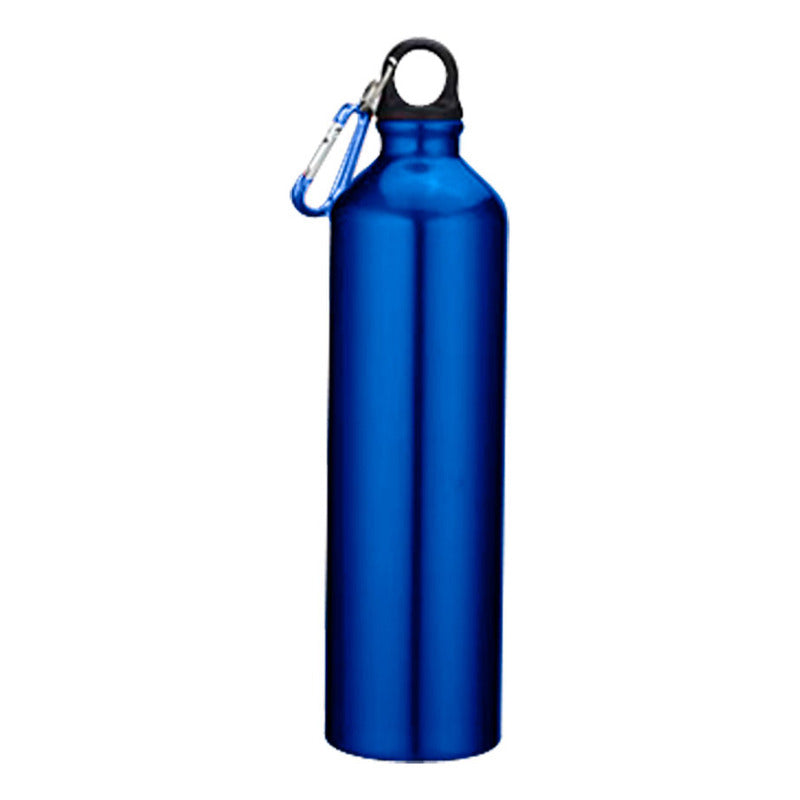 Botella De Aluminio Para Agua Con Tapa Rosca 800ml