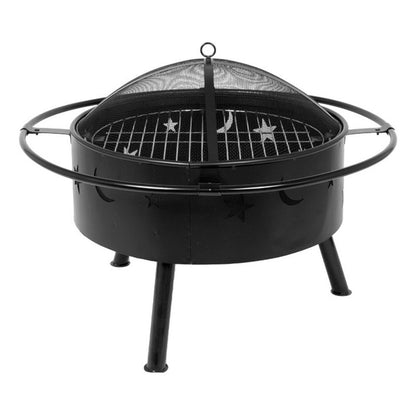 Brasero Metal Fogon Redondo Modelo Cielo Quincho Patio