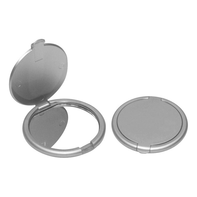 Espejos De Bolsillo Plateado Pack 50 Unidades