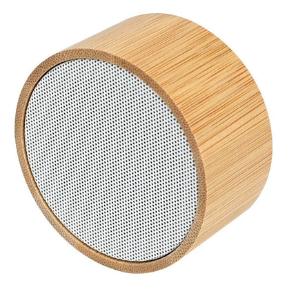Parlante Bluetooth de Bambú Flow 3W | Portátil y Recargable | Ecológico