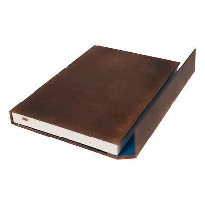 Cuaderno Tapa Dura Café Envejecido Imantado