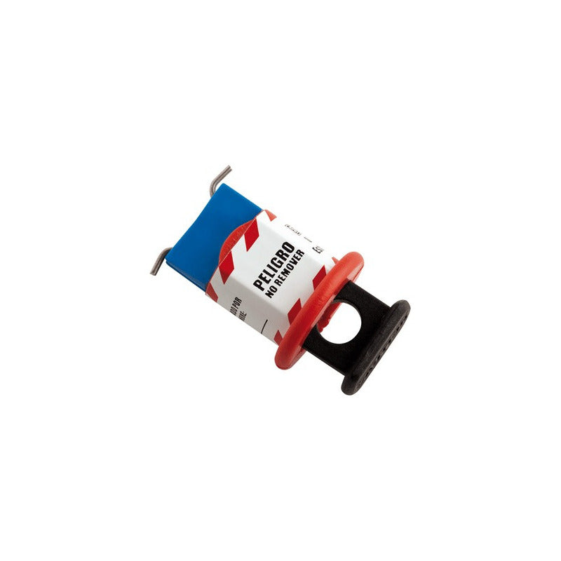 Bloqueo De Breaker Eléctrico Azul De 16 Mm Pack 2 Unidades