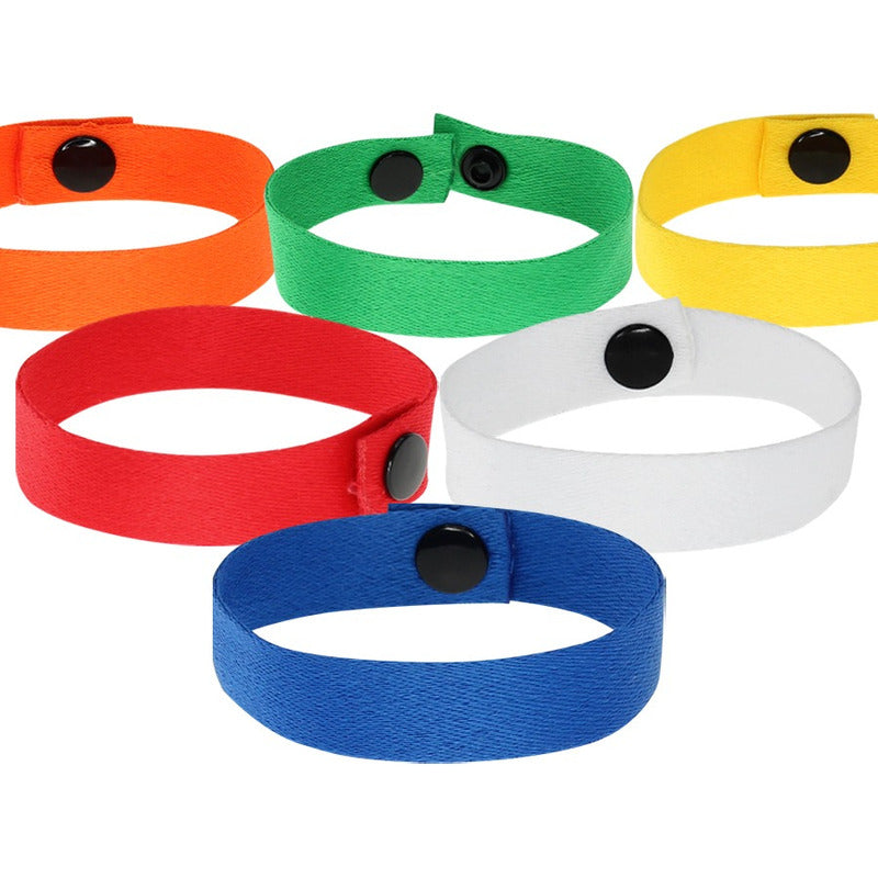 Pulsera Promocional Polyester 20x1,5cm Pack 100 Unidades
