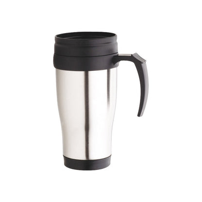 Mug Térmico Pared De Acero Inox Antivuelco 450cc Pack 20 Und
