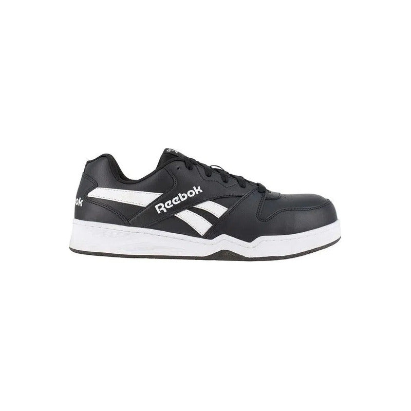 Zapatilla De Seguridad Reebok Hombre Caña Baja Negro/blanco