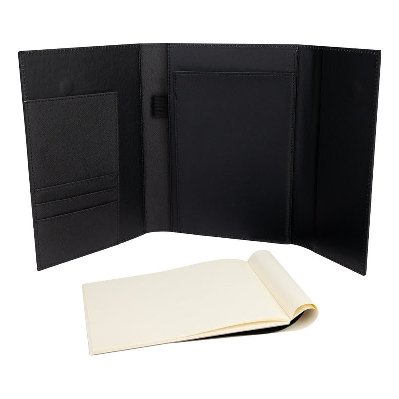 Carpeta Deluxe Con Libreta De Apuntes