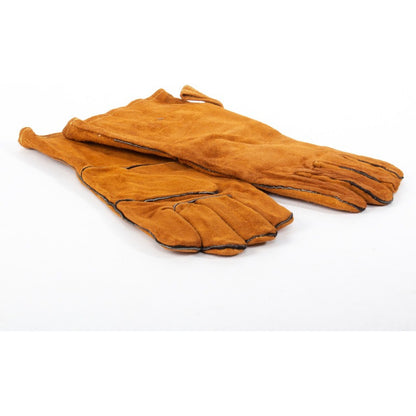 Guantes De Cuero Gamuza Par Para La Parilla