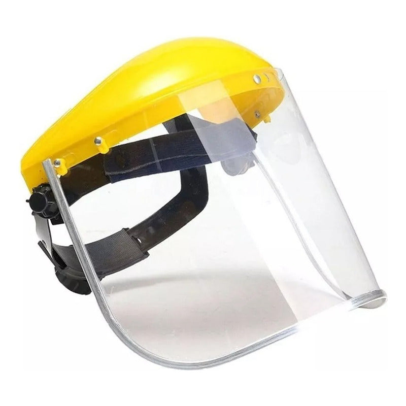 Careta Facial Kit Completo (visor Policarbonato + Casquete)
