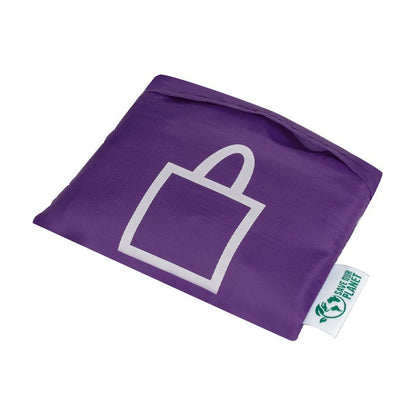 Bolsa De Compras Compactable En Tela Rpet Pack 5 Unds