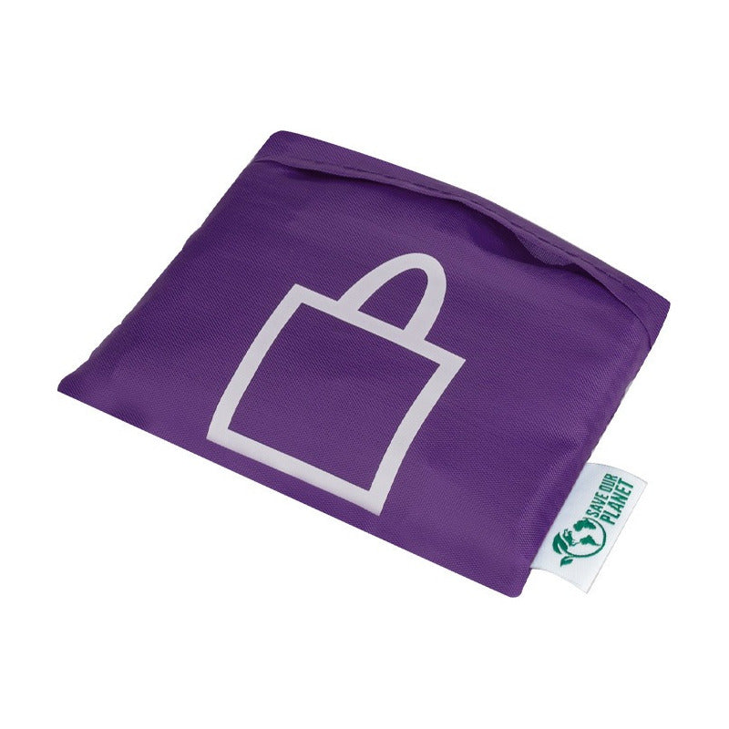 Bolsa De Compras Compactable En Tela Rpet Pack 10 Unds.