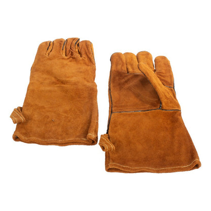 Guantes De Cuero Gamuza Par Para La Parilla