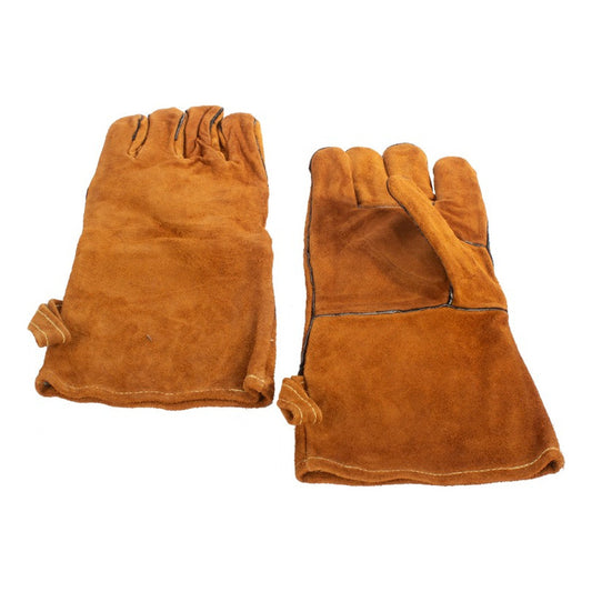 Guantes De Cuero Gamuza Par Para La Parilla