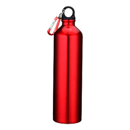 Botella De Aluminio Para Agua Con Tapa Rosca 800ml