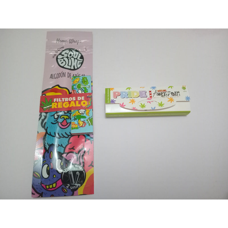 Soulblime Hemp Wrap + Filtros + Papelillos + Tips