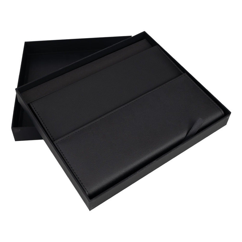 Carpeta Deluxe Con Libreta De Apuntes