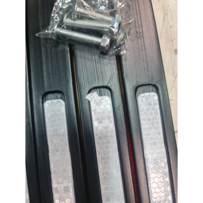 Barrera Vial Expandible 2,5mt Con Defecto En Reflectantes