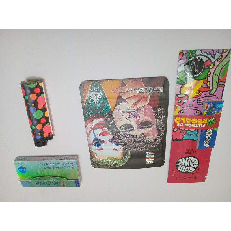 Soulblime Hemo Wrap + Papelillos + Tips + Atomic + Bolsa Gua