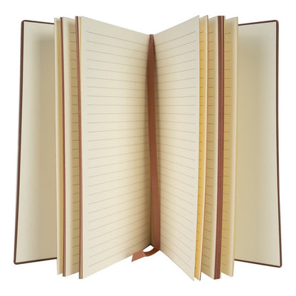 Cuaderno A5 Encobrizado De Pu Eco-cuero