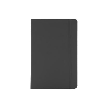Libreta Elegante Diseño Cierre Elasticado Negro Set 2 Piezas