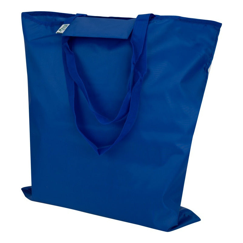 Bolsa De Compras Compactable En Tela Rpet Pack 5 Unds