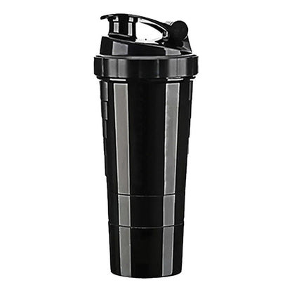 Vaso Proteina Botella Shaker Para Batido Gym 3 En 1