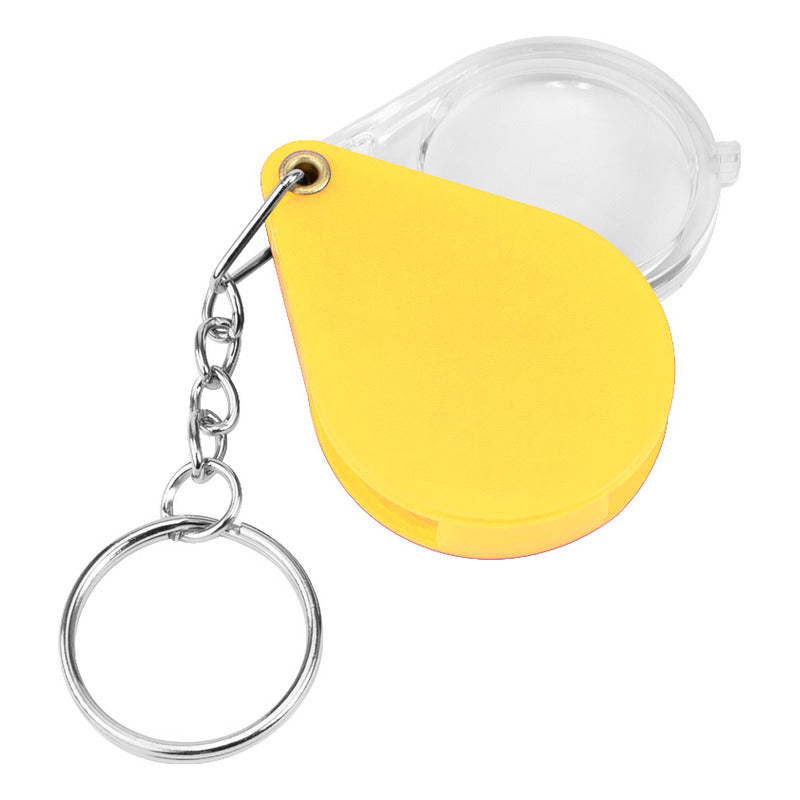 Llavero Plástico Con Lupa. Pack De 50 Unidades Colores Disp.