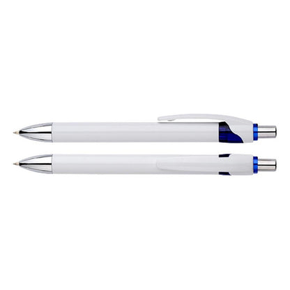 Bolígrafo Lápiz Promocional Blanco/plateado Pack 50 Unds