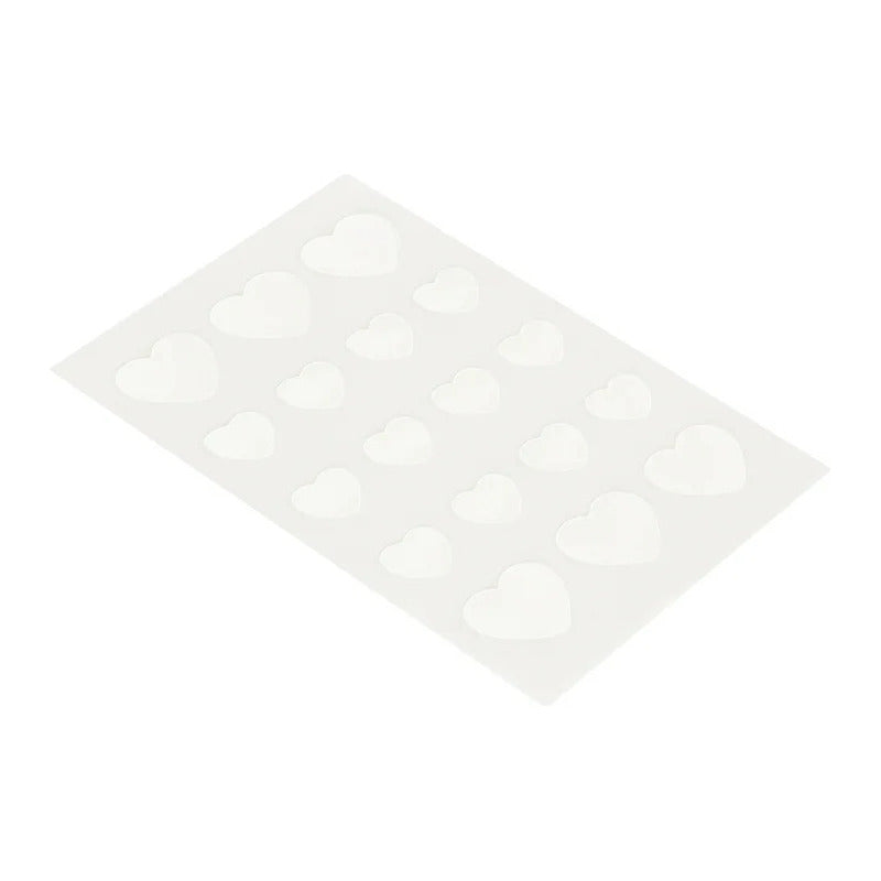 Parche De Acné Hidrocoloide Pack 18 Unidades Diseño Corazon