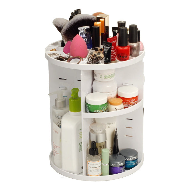 Organizador De Maquillaje Cosmetiquero Giratorio 360°