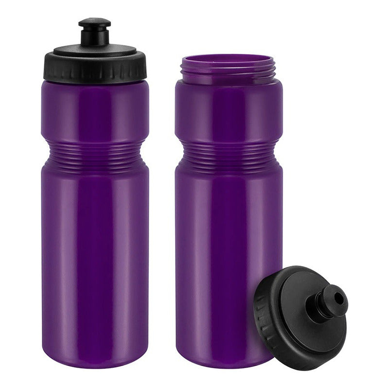 Botella De Agua Para Bicicletas/gimnasio 700 Cc Pack 25 Unds