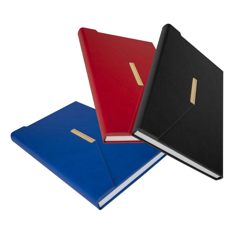 Cuaderno-libreta De Pu Eco-cuero Con Cierre Imantado