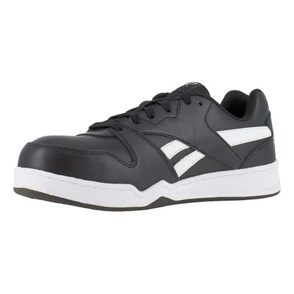 Zapatilla De Seguridad Reebok Hombre Caña Baja Negro/blanco
