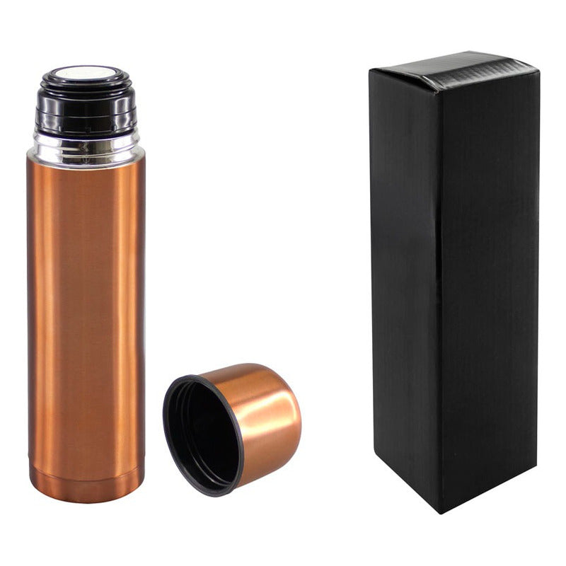 Termo Metálico Cobre Capacidad 500cc