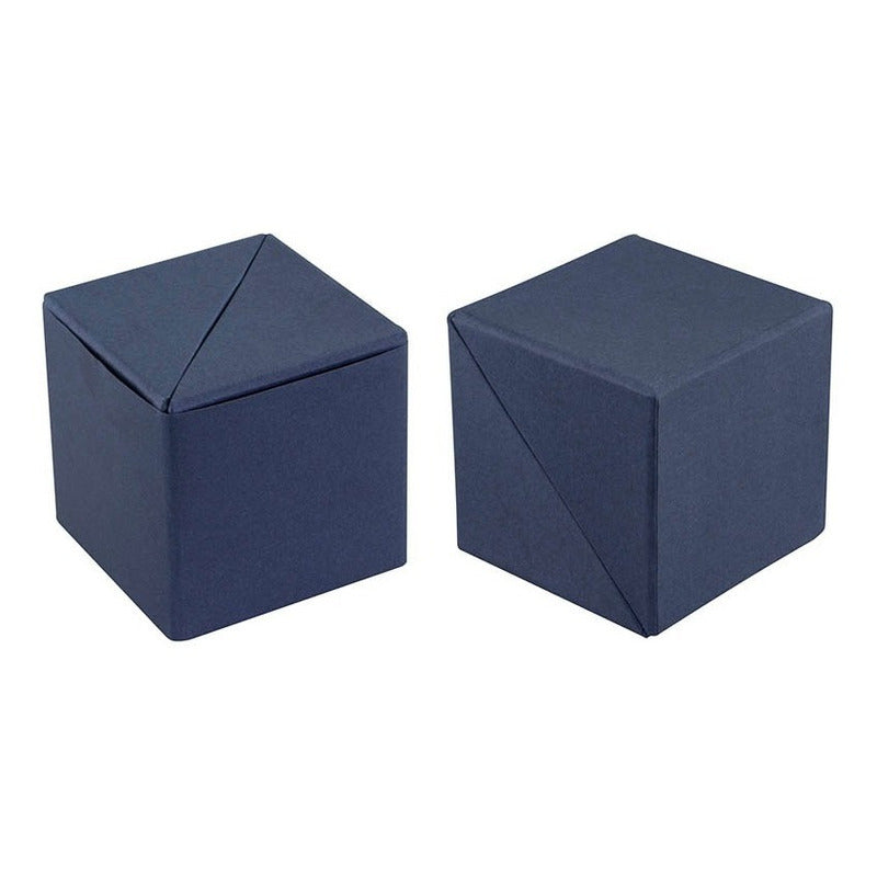 Set Cubo Organizador Ecológico Portalápices con Notas y Banderitas | 9.5 cm