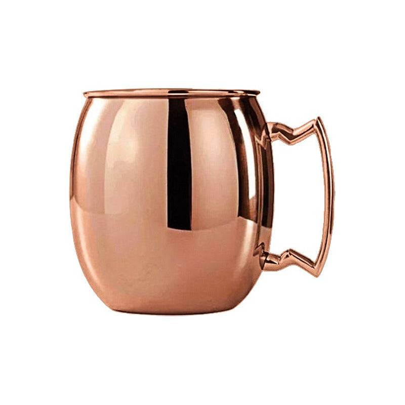 Tazón Mug Acero Inoxidable Encobrizado 400 Ml Liso