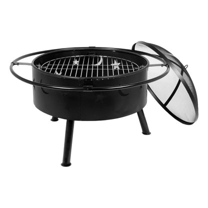 Brasero Metal Fogon Redondo Modelo Cielo Quincho Patio