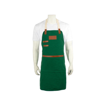 Pechera Asador Canvas Algodon Natural.