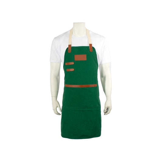 Pechera Asador Canvas Algodon Natural.