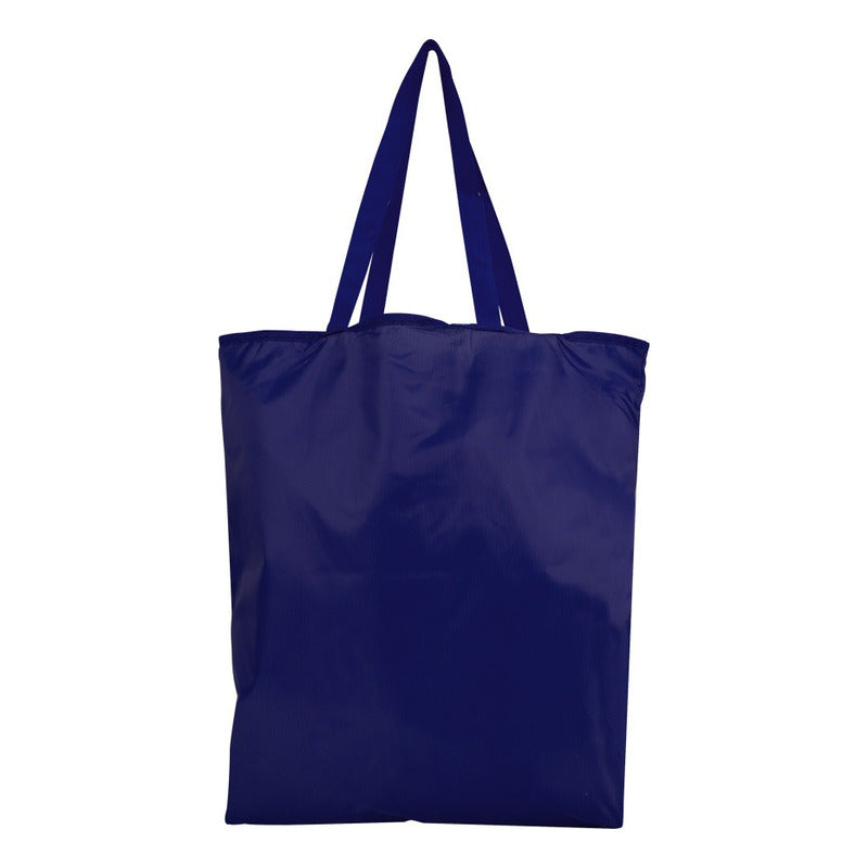 Bolsa De Compras Compactable En Tela Rpet Pack 5 Unds