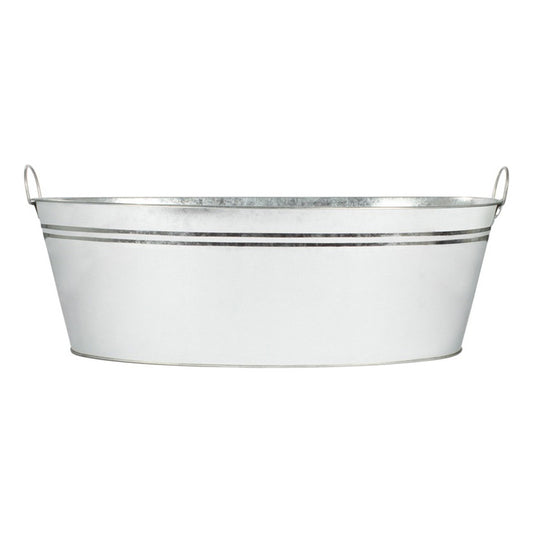 Balde Para Hielo Hielera Galvanizado Gigante De 87 Litros