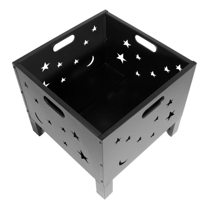 Brasero Metal Fogon 50x50x35 Constelación