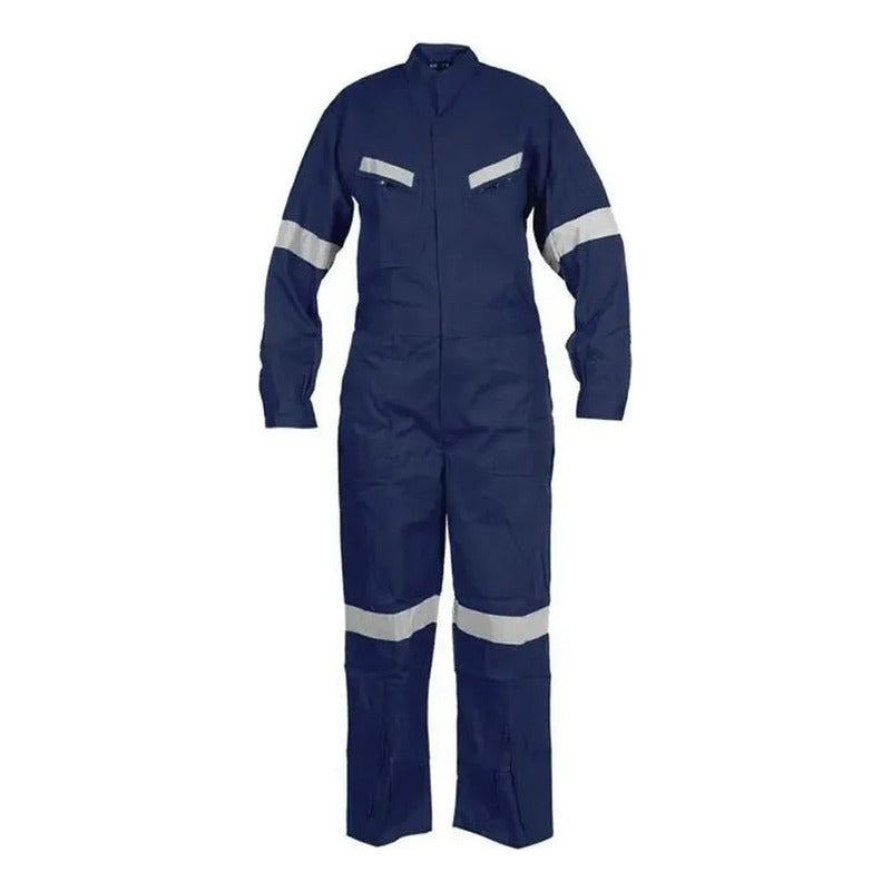 Overol Gabardina Con Reflectantes (disponibilidad De Tallas)