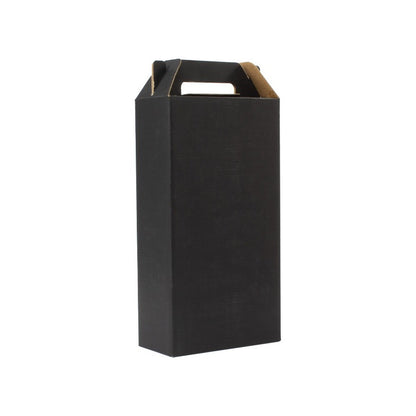 Cajas Autoarmable Con Asas Para Botella De Vino Pack 10 Unds
