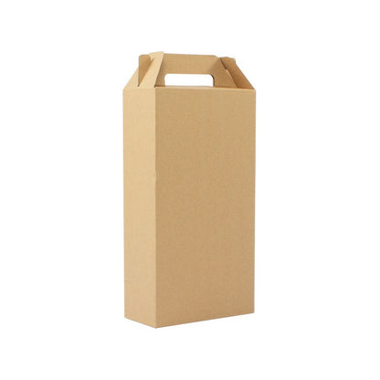 Cajas Autoarmable Con Asas Para Botella De Vino Pack 10 Unds