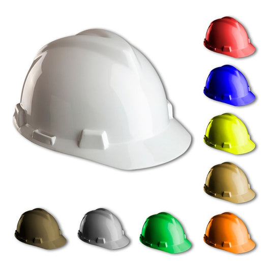 Casco V-gard Tipo Gorra Polietileno Msa Color A Elección