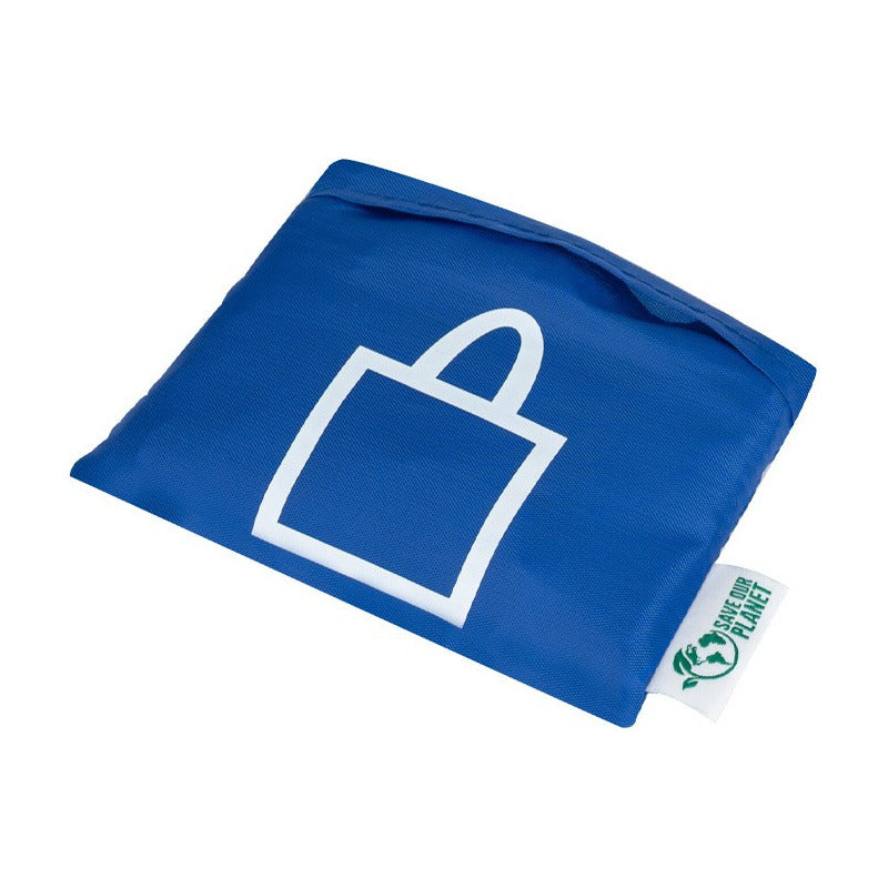 Bolsa De Compras Compactable En Tela Rpet Pack 5 Unds