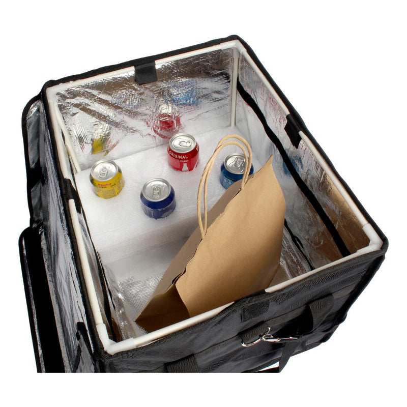 Bolso Mochila Térmica Delivery 50 X 38 X 38 ( 72 Litros)