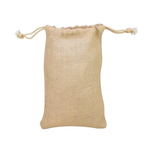 Bolsas de Yute Tipo Saco con Asa-Cordón Ajustable | Varios Tamaños y Packs